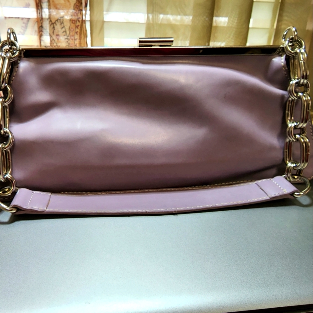 Periwinkle shoulder purse